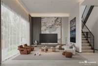 DANDI HOME | 380㎡现代别墅，以如诗如织的温柔引你入梦