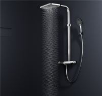 大户型浴室首选：瑞摩三功能隐逸淋浴花洒