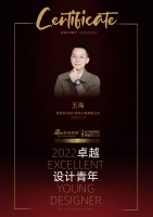 2022卓越设计青年|专访王海：化繁为简，让家居美学立体呈现