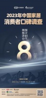 倒计时8小时 | 「2023中国家居消费者口碑调查」打分通道即将关闭！