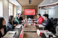 红星家居集团总裁谢坚先生莅临国富纵横指导工作