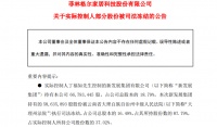 菲林格尔:实控人近5863.59万股股份被司法冻结