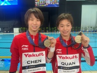 中国国家跳水队包揽五金，万家乐福冈世锦赛首秀告捷