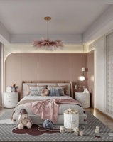 女儿房间设计卧室这样装，装修锦囊圆孩子一个公主梦