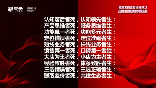 因梦想伟大 为鲤享绽放 鲤享家旧房改造社区店供应链观摩沟通会圆满结束