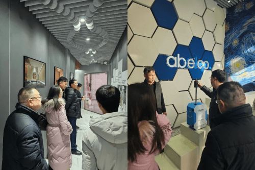 中国声学学会建筑声学分会一行走访阿贝龙（北京）智能科技有限公司