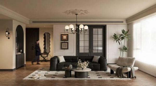 兔宝宝家居新品|卢瓦尔系列:轻法复古风,演绎黑白经典美学